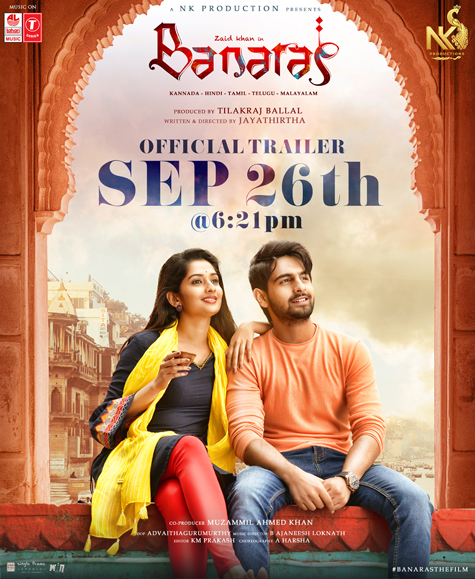 Banaras Film trailer will be unveiled on September 26th 2022 film to release on 4th November