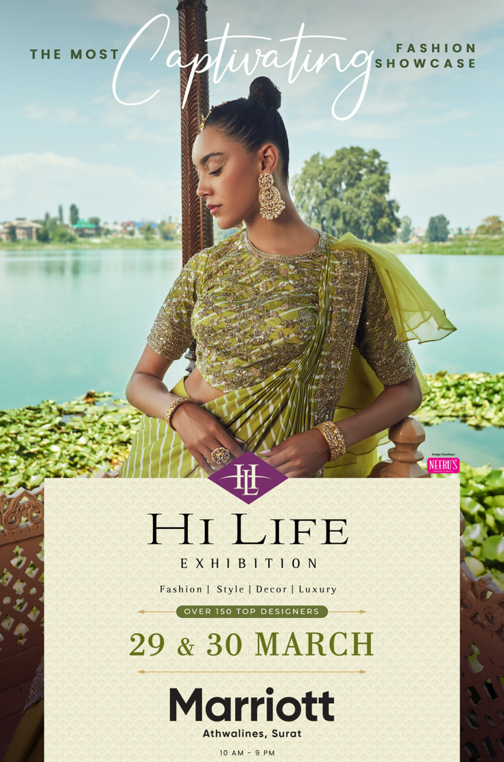 On 29th & 30th March at Hotel Marriott Hi Life Exhibition Season's trendiest fashion showcase is back